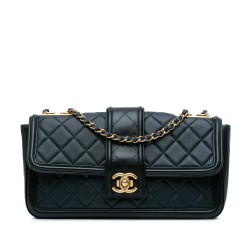 Chanel Large Quilted Lambskin Elegant CC Flap