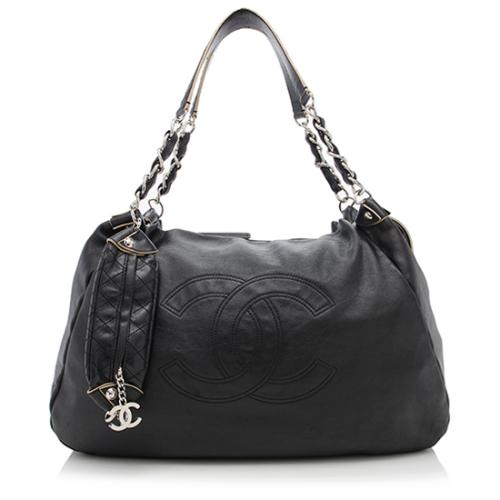 Chanel Lambskin Edgy Large Hobo