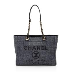 Chanel Lurex Boucle Deauville Small Tote