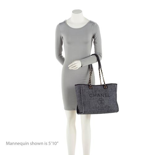 Chanel Lurex Boucle Deauville Small Tote