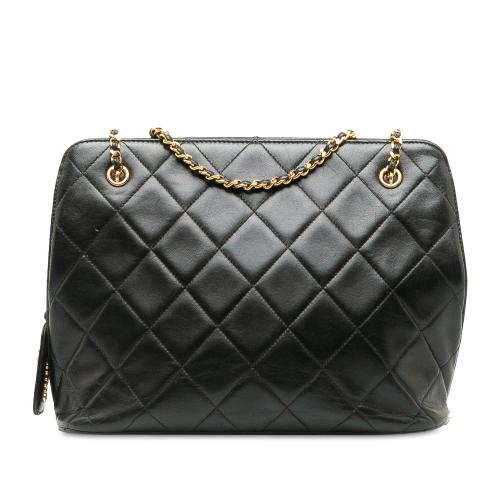 Chanel Matelasse Lambskin Leather Shoulder Bag