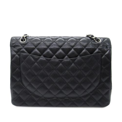 Chanel Maxi Classic Caviar Double Flap