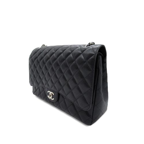 Chanel Maxi Classic Caviar Double Flap