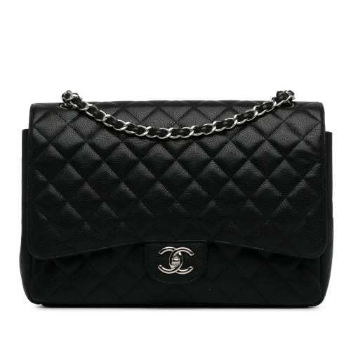 Chanel Maxi Classic Caviar Double Flap