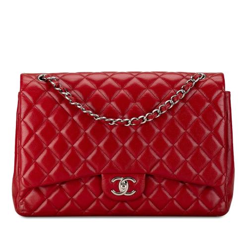 Chanel Maxi Classic Caviar Double Flap