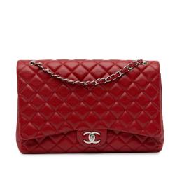 Chanel Maxi Classic Caviar Double Flap