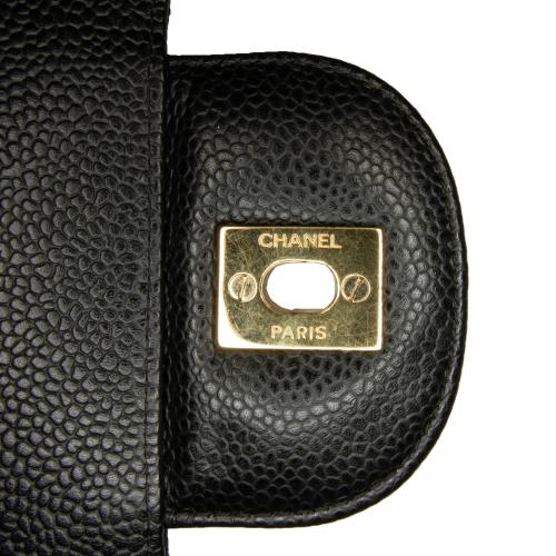 Chanel Maxi Classic Caviar Single Flap Bag