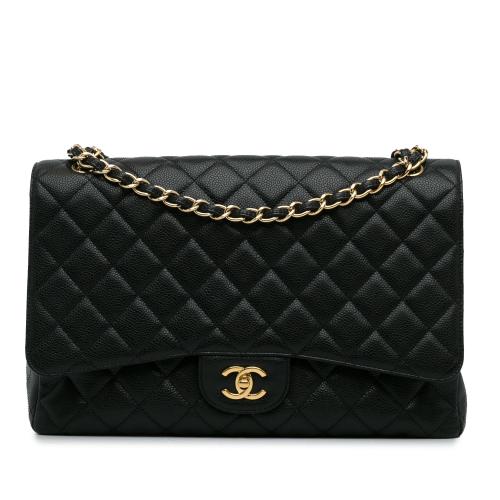 Chanel Maxi Classic Caviar Single Flap Bag