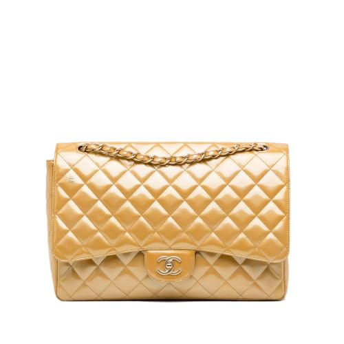 Chanel Maxi Classic Patent Single Flap