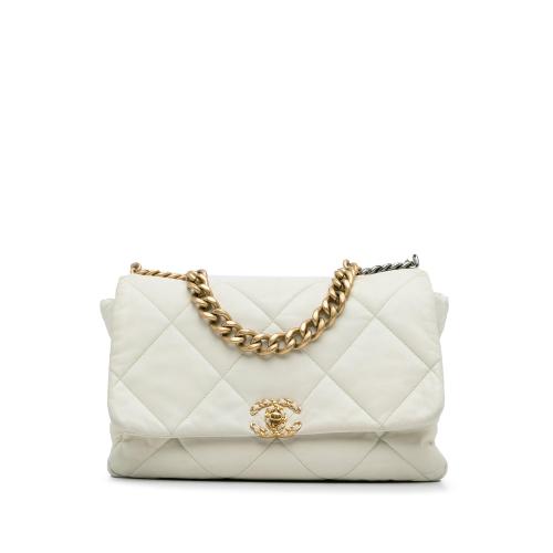 Chanel Maxi Lambskin 19 Flap