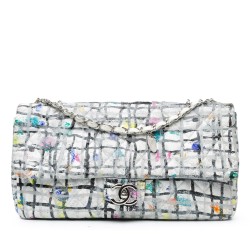 Chanel Medium Calfskin Hand Painted Graffiti Flap