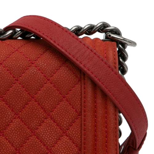 Chanel Medium Caviar Boy Flap Bag