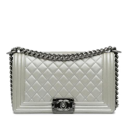 Chanel Medium Caviar Boy Flap Bag