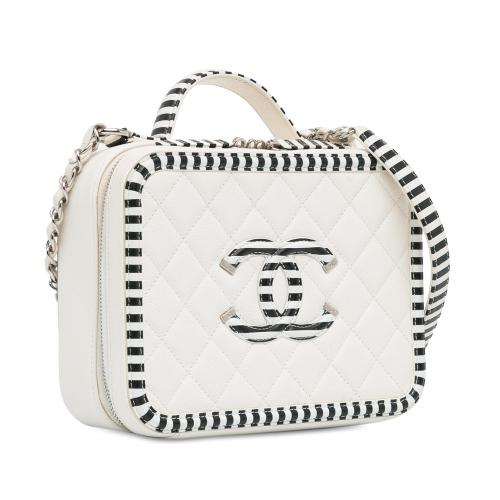 Chanel Medium Caviar CC Filigree Vanity Case