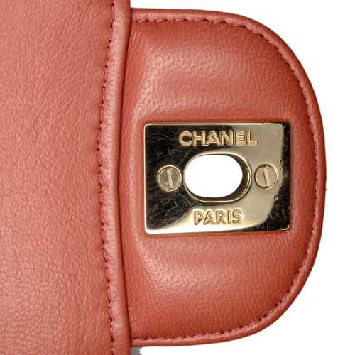 Chanel Medium Classic Chevron Lambskin Double Flap