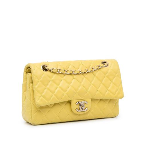 Chanel Medium Classic Double Stitch Calfskin Double Flap