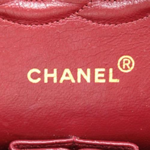 Chanel Medium Classic Lambskin Double Flap