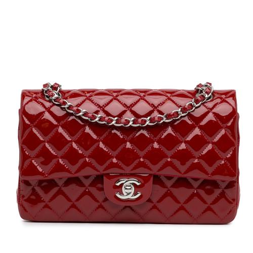 Chanel Medium Classic Patent Double Flap