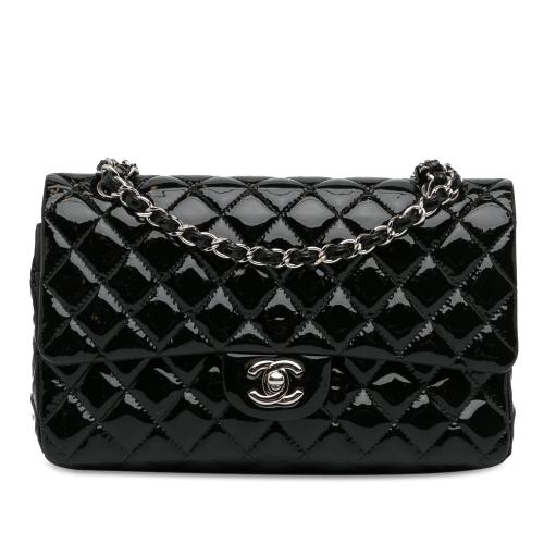 Chanel Medium Classic Patent Double Flap