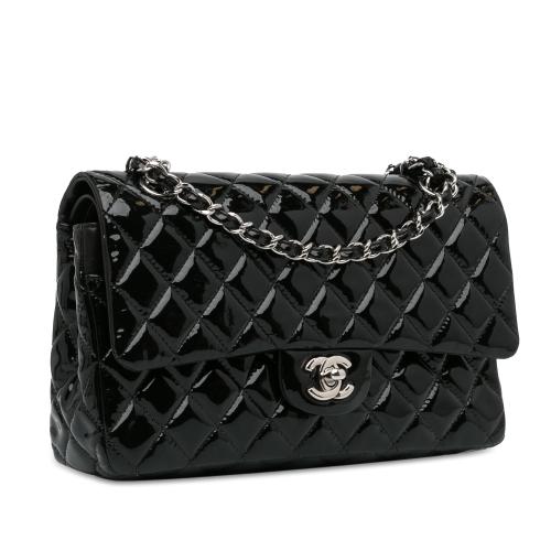 Chanel Medium Classic Patent Double Flap