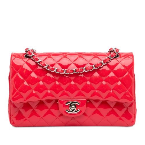 Chanel Medium Classic Patent Double Flap