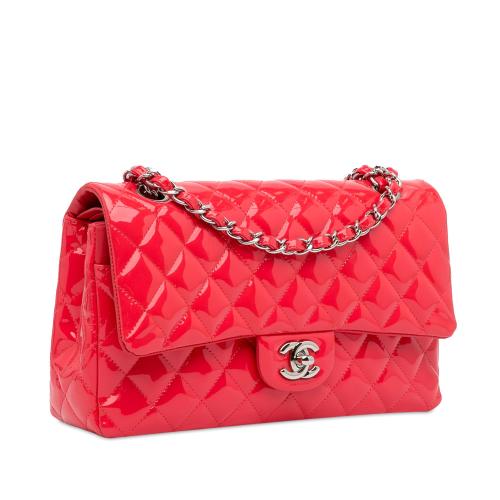 Chanel Medium Classic Patent Double Flap