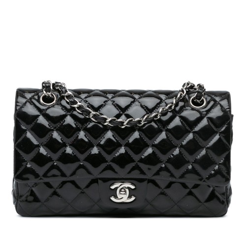 Chanel Medium Classic Patent Double Flap