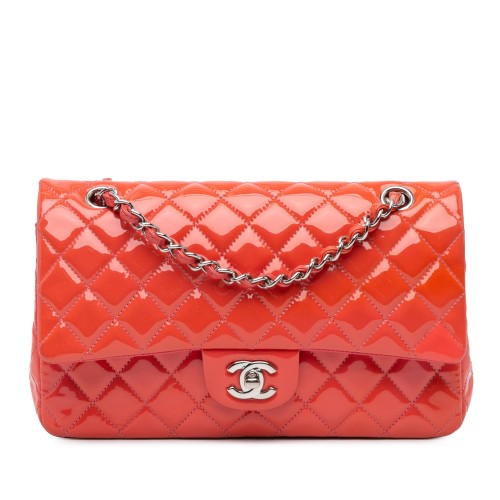 Chanel Medium Classic Patent Double Flap