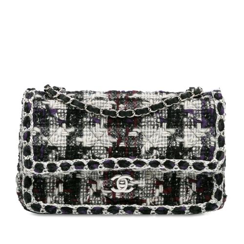 Chanel Medium Classic Tweed Double Flap