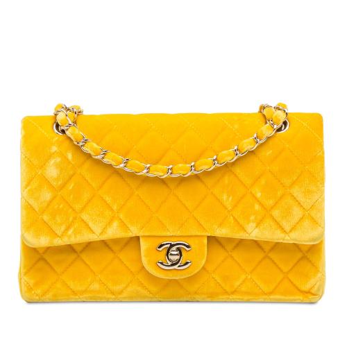 Chanel Medium Classic Velvet Double Flap