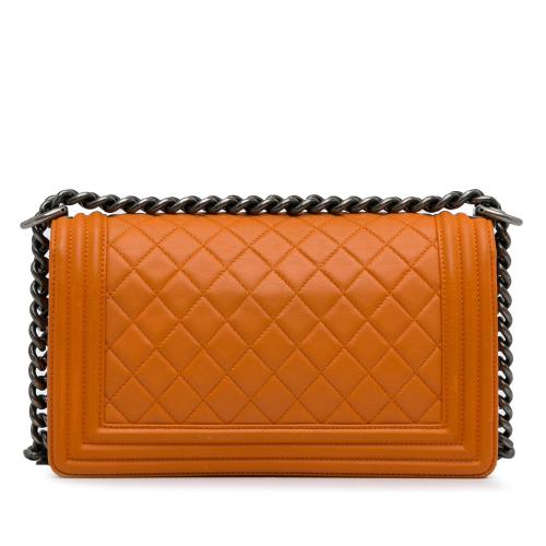 Chanel Medium Lambskin Boy Flap