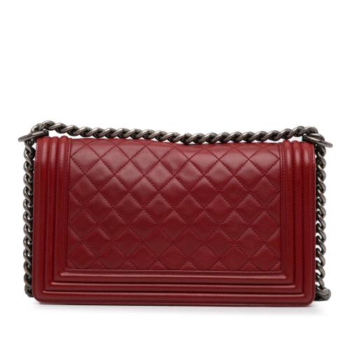 Chanel Medium Lambskin Boy Flap