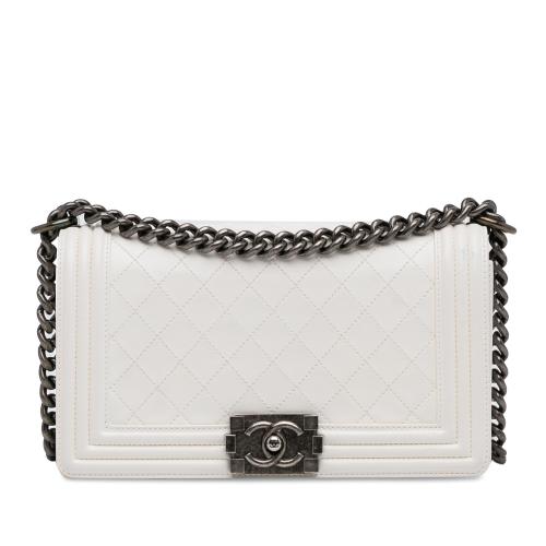 Chanel Medium Lambskin Boy Flap