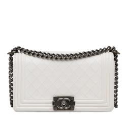 Chanel Medium Lambskin Boy Flap