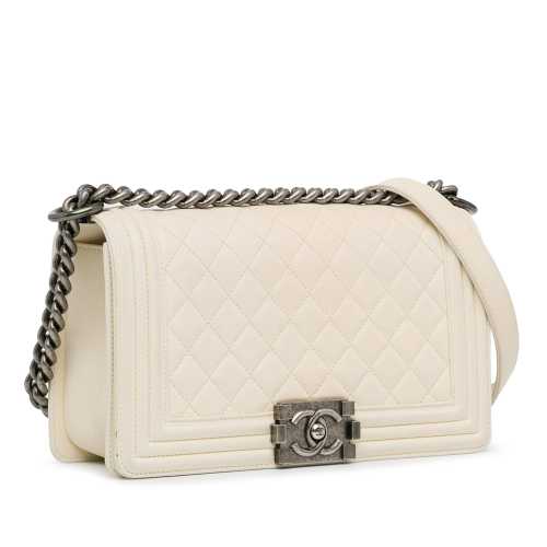 Chanel Medium Lambskin Boy Flap