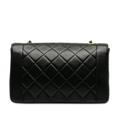 Chanel Medium Lambskin Diana Flap