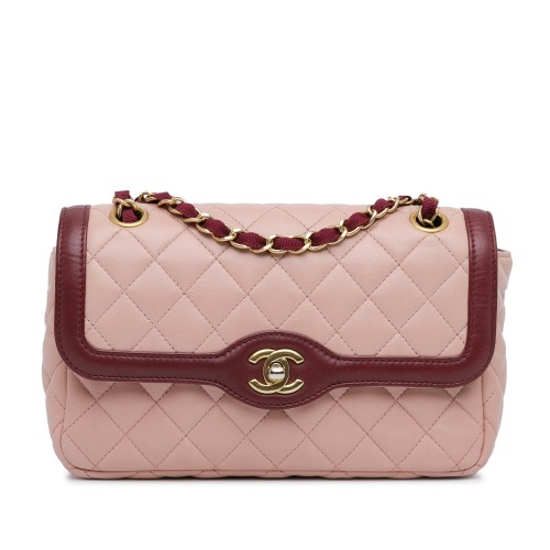 Chanel Medium Lambskin Two Tone Day Flap