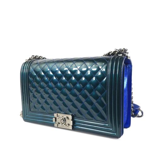 Chanel Medium Patent Boy Flap