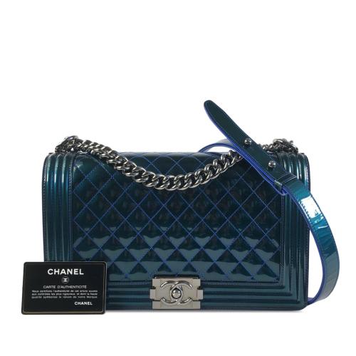 Chanel Medium Patent Boy Flap