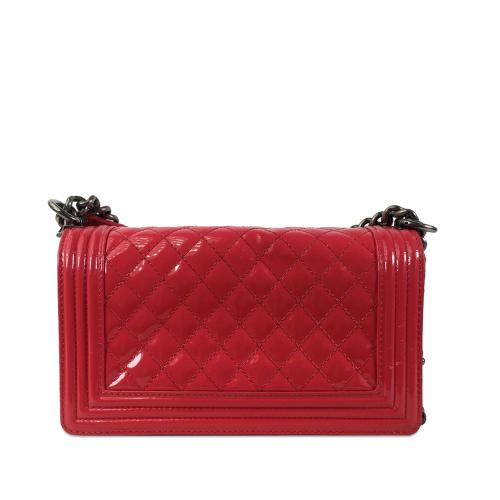 Chanel Medium Patent Boy Flap