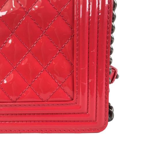 Chanel Medium Patent Boy Flap