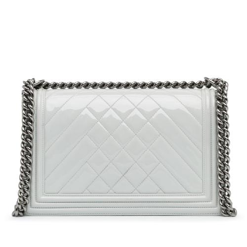 Chanel Medium Patent Boy Flap