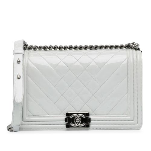 Chanel Medium Patent Boy Flap