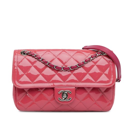 Chanel Medium Patent Coco Shine Flap