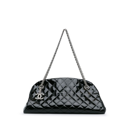 Chanel Medium Patent Just Mademoiselle Shoulder Bag