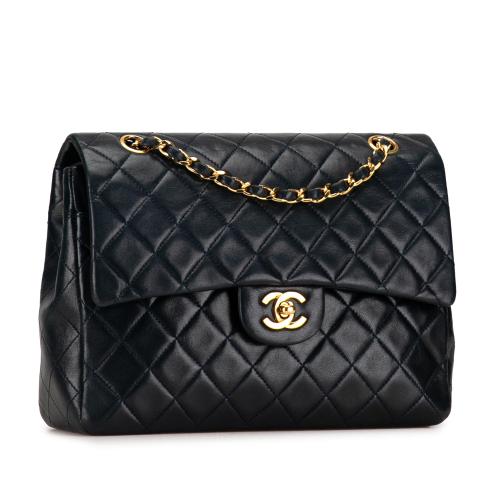 Chanel Medium Tall Classic Lambskin Double Flap