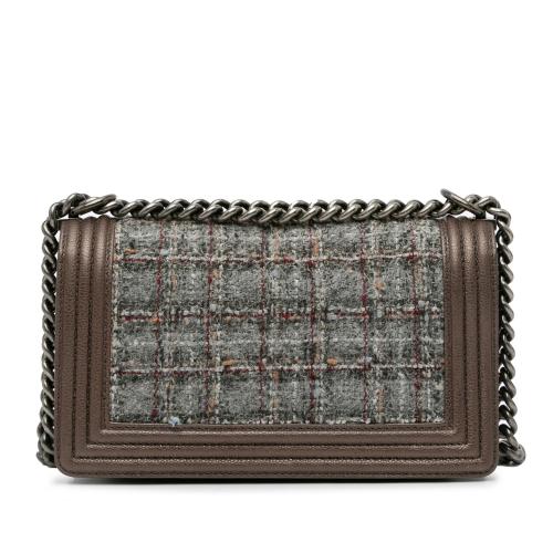 Chanel Medium Tweed Boy Flap