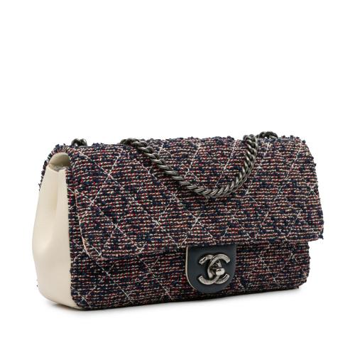 Chanel Medium Tweed Single Flap