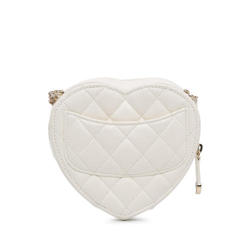 Chanel Mini CC in Love Heart Crossbody