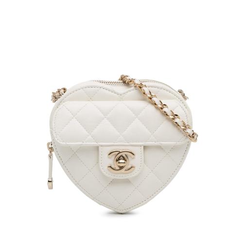 Chanel Mini CC in Love Heart Crossbody